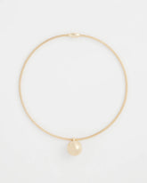 Chico's Gold Bead Collar Necklace GOLD