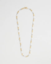 Chico's Mixed Metal Long Single Strand Necklace MIXED METALS