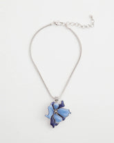 Chico's Blue Flower Pendant BLUE