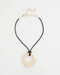 Chico's Modern Gold Pendant GOLD