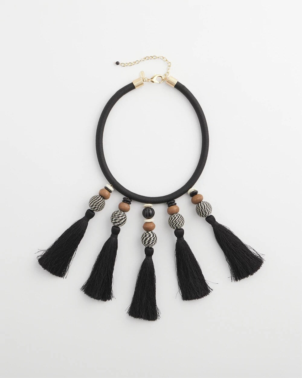Chico's Chico's Originals Tassel Statement Necklace NEUTRAL