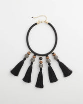 Chico's Chico's Originals Tassel Statement Necklace NEUTRAL