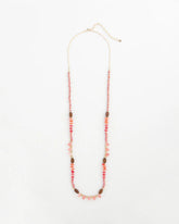 Chico's Beaded Single Strand Necklace WARM MULTI