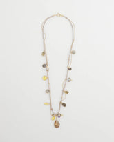 Chico's Drop Off Pendant Necklace NEUTRAL