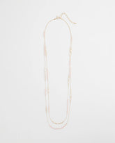 Chico's Pink Double-Strand Necklace PINK