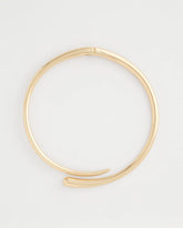 Chico's Gold Hinge Collar Necklace GOLD