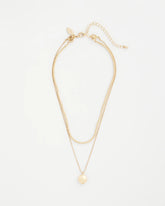 Chico's Goldtone Convertible Pendant Necklace GOLD