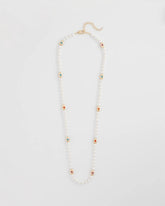 Chico's Goldtone Faux Pearl Single-Strand Necklace PEARL