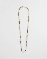 Chico's Tiger's Eye Single-Strand Necklace NEUTRAL