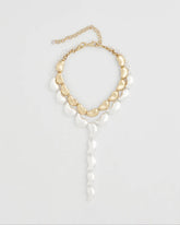 Chico's Convertible Mixed-Metals Y-Necklace MIXED METALS
