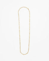 Chico's Gold Nugget Single Strand Necklace GOLD