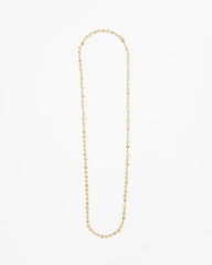 Chico's Gold Nugget Single Strand Necklace GOLD