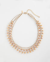 Chico's Multi-Strand Shell Necklace NEUTRAL
