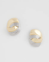 Chico's Mixed Metal Stud Earrings MIXED METALS