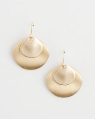 Chico's Gold Drop Earrings GOLD