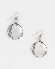 Chico's Tayla Drop Silver Earrings SILVER