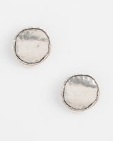 Chico's No Droop™ Silver Tone Clip-On Earrings SILVER