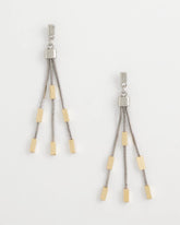Chico's Mixed Metal Linear Earrings MIXED METALS