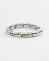 Chico's Silver Link Stretch Bracelet SILVER