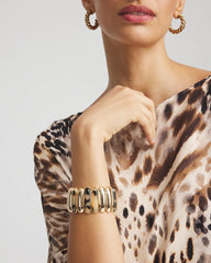 Chico's Tortoise Stretch Bracelet BROWN