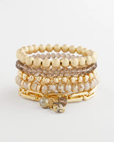 Chico's Neutral Stretch Set of Five NEUTRAL