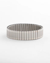 Chico's Silver Tone Stretch Watchband Bracelet SILVER