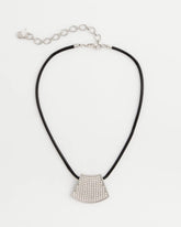 Chico's Silver Glitz Pendant Necklace SILVER