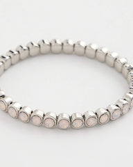 Chico's Shiny Round Stretch Bracelet IRIDESCENCE