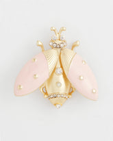 Chico's Pink Bug Brooch PINK
