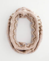 Chico's Fair Isle Reversible Snood BIRCH BARK