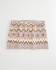 Chico's Fair Isle Reversible Snood BIRCH BARK