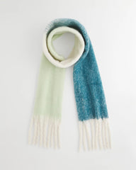 Chico's Cozy Ombre Oblong Scarf COOL MULTI