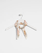 Chico's Square Neckerchief Scarf ENGLISH CREAM