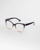 Chico's Cat Eye Colorblock Readers PURPLE