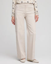 Chico's Petite Sateen Cargo Pants SMOKEY TAUPE