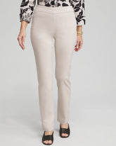 Chico's Petite Brigitte™ Slim Pull-On Pants SMOKEY TAUPE