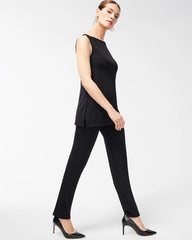 Chico's Petite Travelers™ Essential Slim Pants BLACK