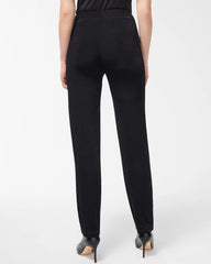 Chico's Petite Travelers™ Essential Slim Pants BLACK