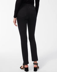 Chico's Petite Girlfriend Slim Jeans BLACK