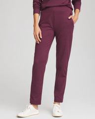 Chico's Zenergy® Cloud Tapered Ankle Pants BLACKENED BURGUNDY
