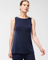 Chico's Travelers™ Classic Side-Slit Tank TRAVELERS INDIA INK