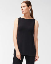 Chico's Travelers™ Classic Side-Slit Tank TRAVELERS BLACK