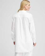 Chico's No Iron™ Pocketed Tunic OPTIC WHITE