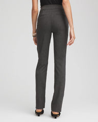 Chico's Brigitte™ Slim Full-Length Pants GRAPHITE HEATHER GRAY