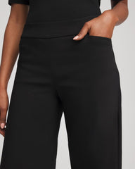 Chico's Brigitte™ Slim Wide-Leg Pants BLACK