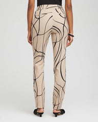 Chico's Brigitte™ Golden Leaf Slim Full-Length Pants CHAMPAGNE FIZZ