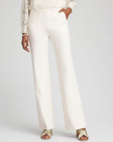 Chico's Juliet Wide Full Length Pant ENGLISH CREAM