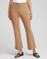 Chico's Juliet Slim Cropped Flared Pants CARAMEL APPLE