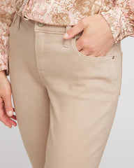 Chico's Girlfriend Slim Full-Length Jeans CHAMPAGNE FIZZ