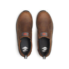 Men Jungle Moc Leather Hi-Vis Carbon Fiber Low Wide Width - Slip Ons